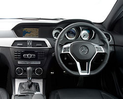 Mercedes-Benz C-Class Coupé Interior.