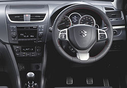 Suzuki Swift Sport Interior.