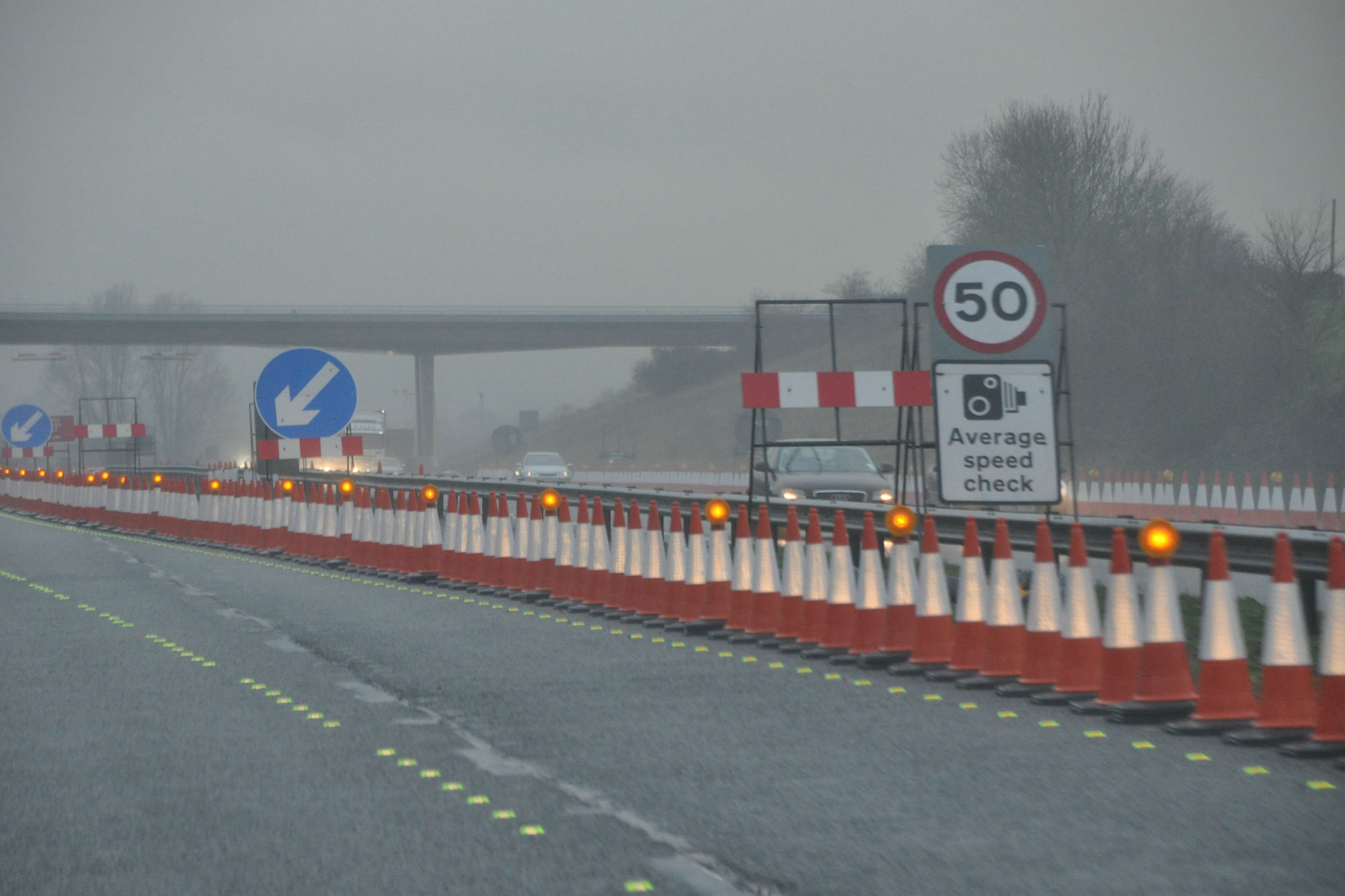 Government Trials 60mph Roadworks Speed Limit On The Motorways Car Keys