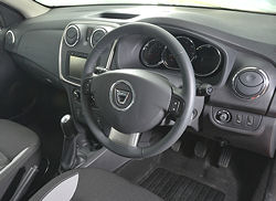 Dacia Sandero Stepway Interior.