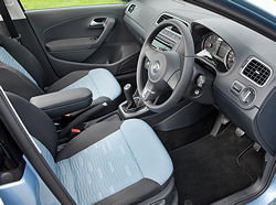 Volkswagen Polo BlueMotion Interior.